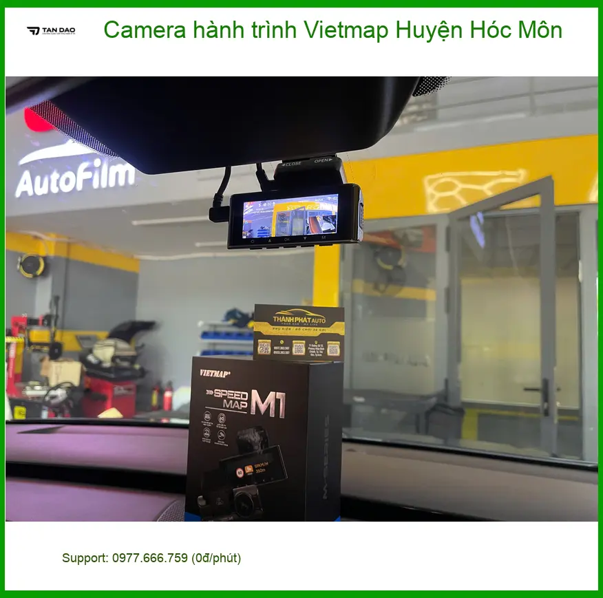 Nơi Lắp Camera Hành Trình Ô Tô Vietmap Huyện Hóc Môn - Giá Tốt TPHCM ảnh thực tế 3