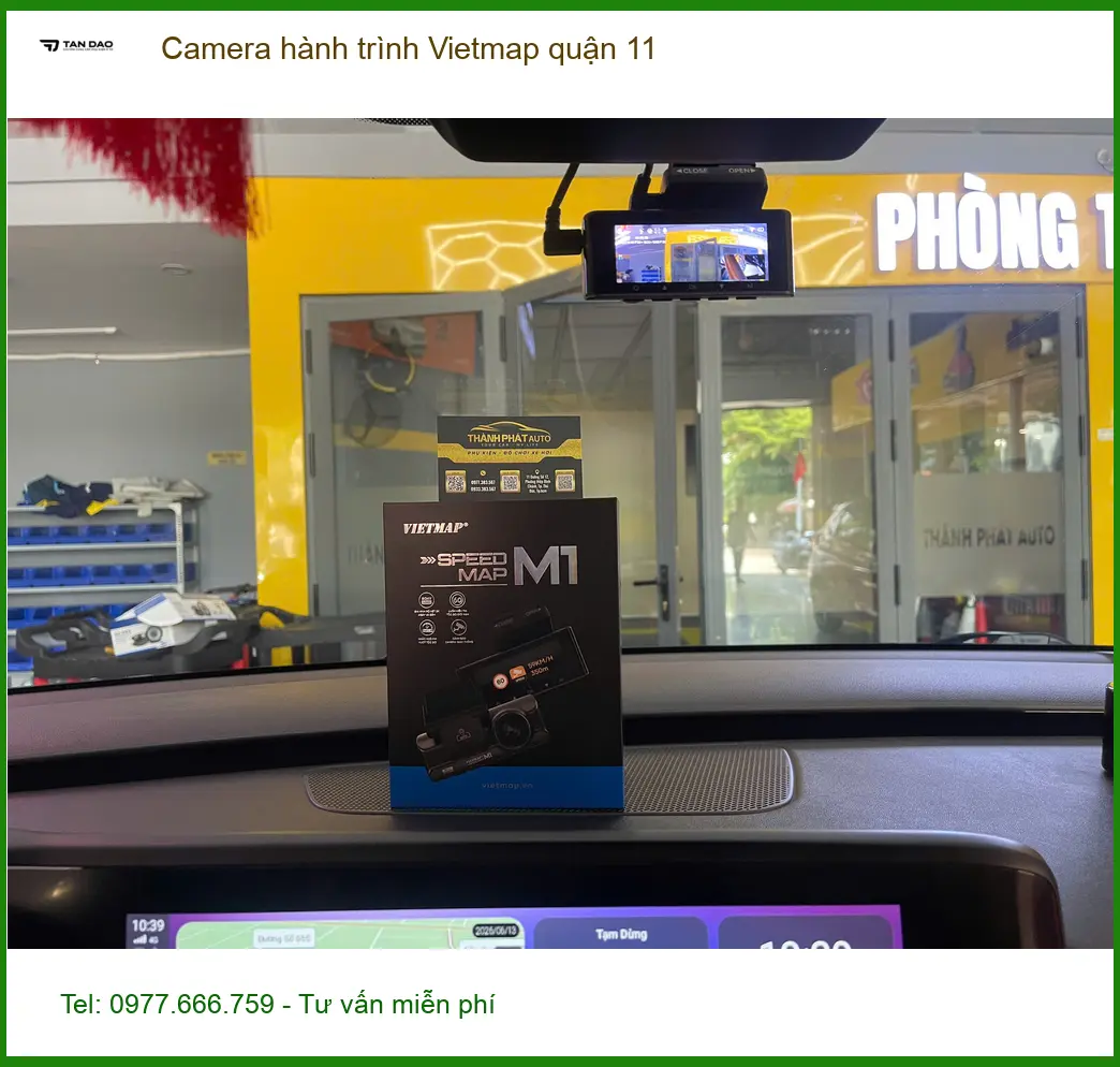 Địa Chỉ Lắp Camera Hành Trình Ô Tô Vietmap Quận 11 - Giá Tốt TPHCM ảnh thực tế 3