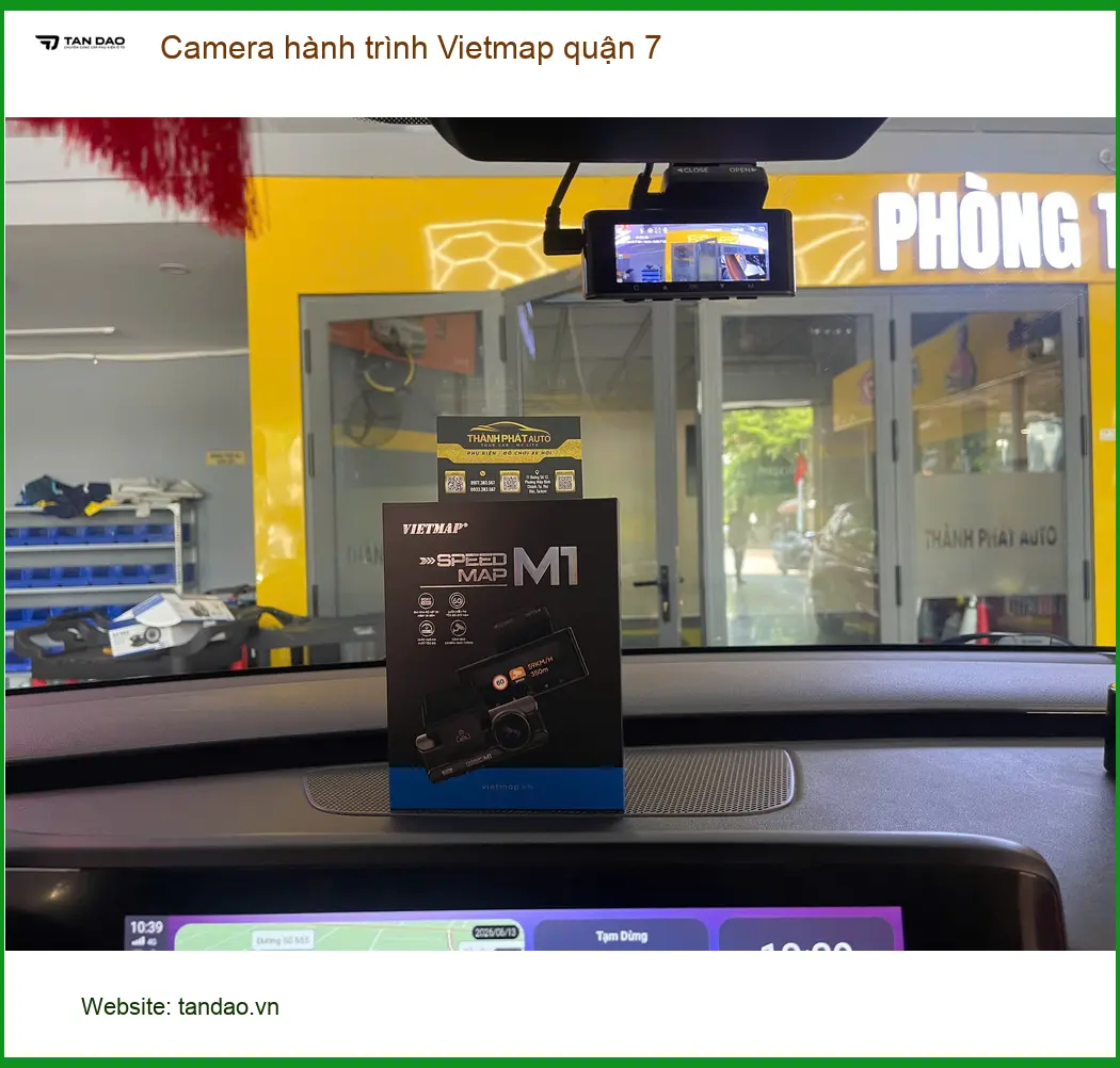 Nơi Lắp Camera Hành Trình Ô Tô hành trình Vietmap quận 7 - Giá Tốt TPHCM