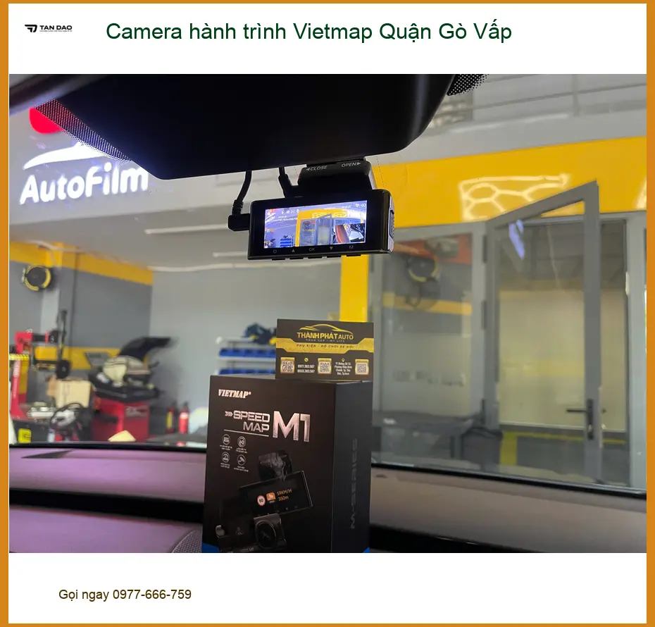 Địa Chỉ Lắp Camera Hành Trình Ô Tô Vietmap Tại Gò Vấp - Lắp Đặt Uy Tín TPHCM