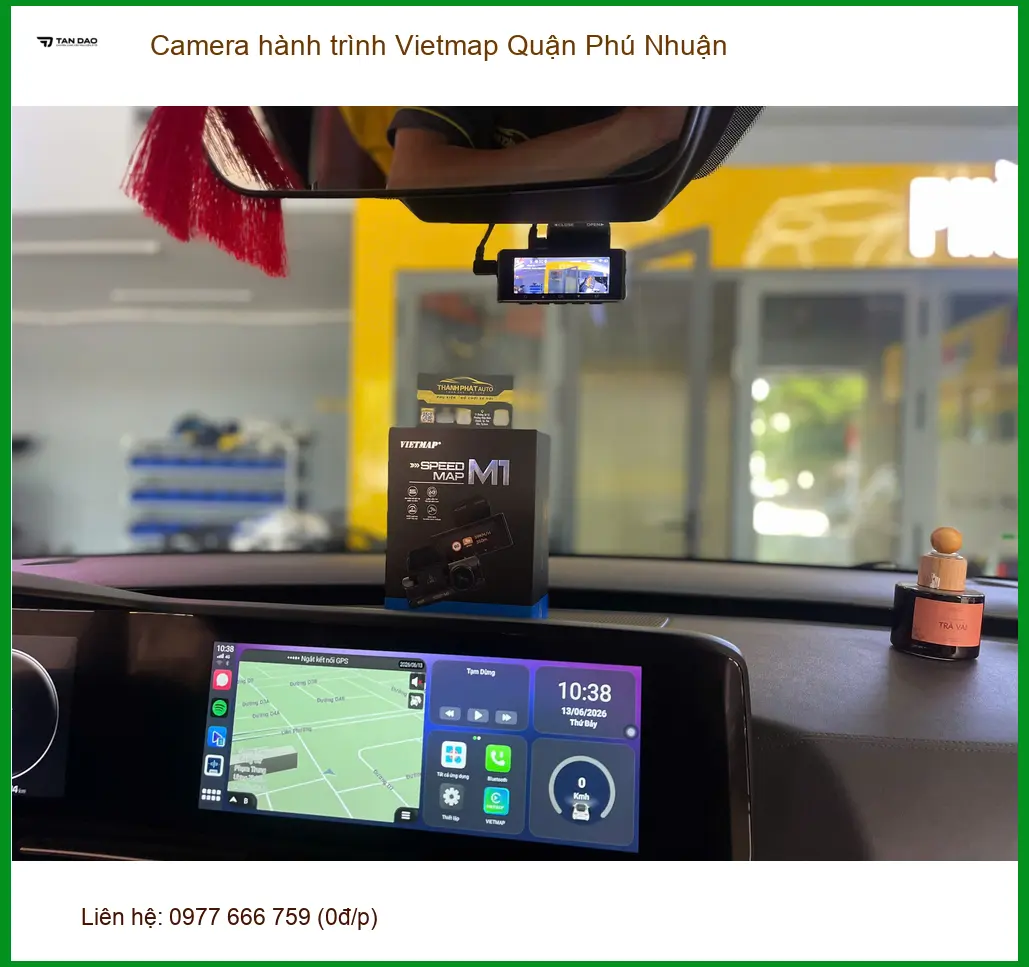 Nơi Gắn Camera Hành Trình Ô Tô Vietmap Tại Quận Phú Nhuận - Lắp Đặt Uy Tín TPHCM ảnh thực tế 2