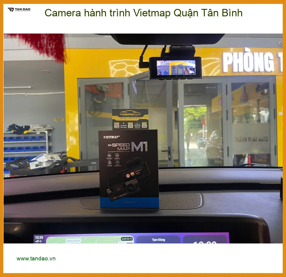 Nơi Lắp Camera Hành Trình Ô Tô Vietmap Quận Tân Bình - Giá Tốt TPHCM ảnh thực tế 3