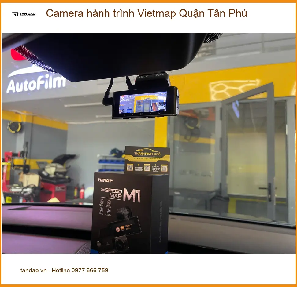 Nơi Gắn Camera Hành Trình Ô Tô Vietmap Quận Tân Phú - Giá Tốt TPHCM ảnh thực tế 3