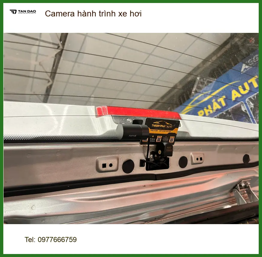Chú Minh lắp camera hành trình xe hơi cho Hyundai Accent ở Quận 2 ảnh thực tế 4