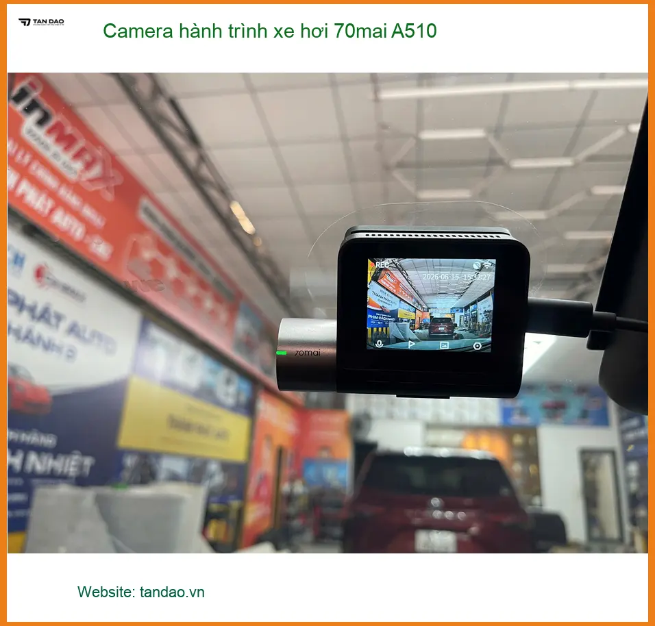 Anh Khải lắp Camera hành trình 70mai A510 cho Honda HR-V tại Phú Nhuận ảnh thực tế 2