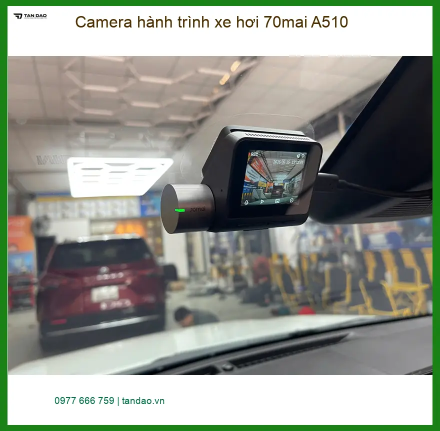 Anh Khải lắp Camera hành trình 70mai A510 cho Honda HR-V tại Phú Nhuận ảnh thực tế 5