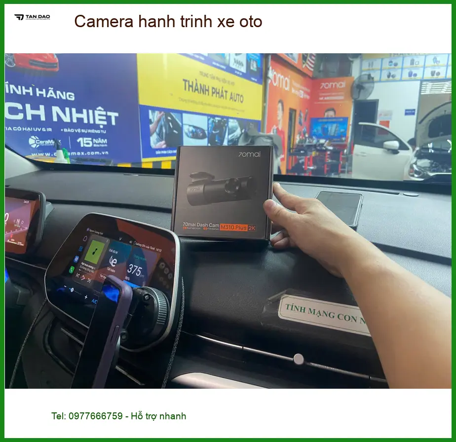 Anh Cường lắp camera hành trình xe ô tô tại Quận 5 cho Honda CRV ảnh thực tế 2