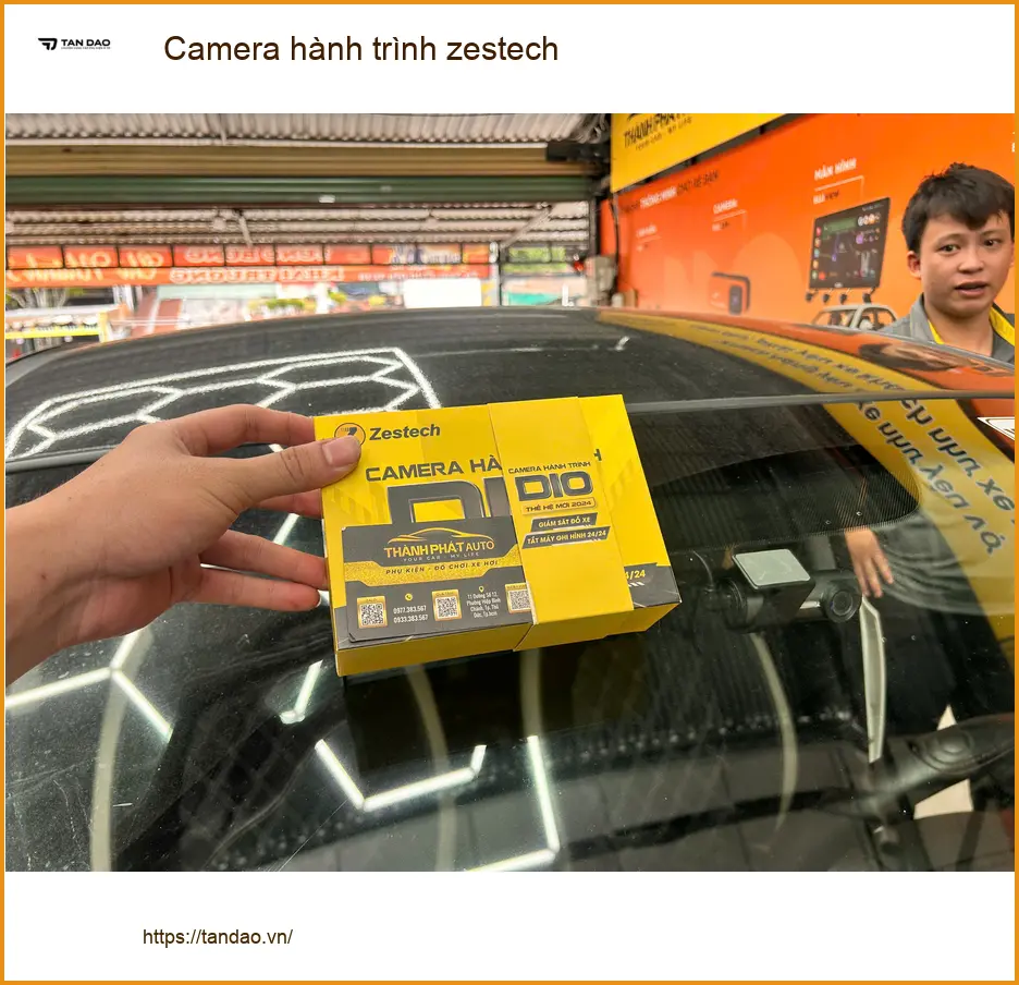 Anh Hào lắp Camera hành trình Zestech chính hãng cho Hyundai Accent ở Quận 2 ảnh thực tế 2