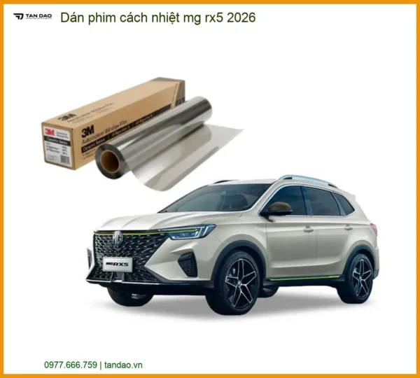 Dán Phim Cách Nhiệt MG RX5 2026 - Trung Tâm Lắp Đặt Uy Tín TPHCM