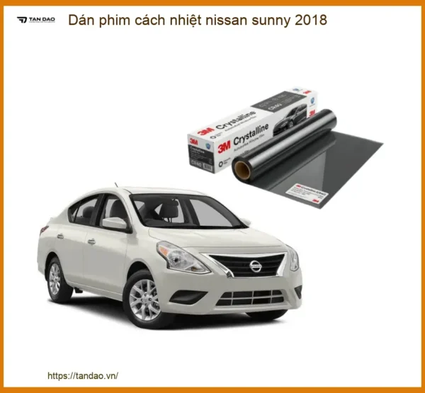 Dán Phim Cách Nhiệt Nissan Sunny 2018 - Trung Tâm Lắp Đặt Uy Tín TPHCM