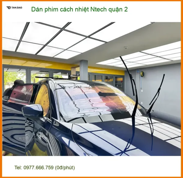 Nơi Dán Phim Cách Nhiệt Ô Tô phim cách nhiệt Ntech quận 2 - Giá Tốt TPHCM