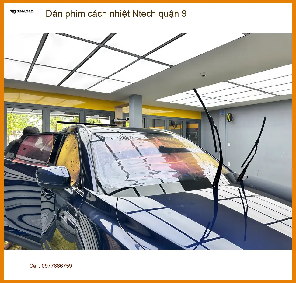 Nơi Dán Phim Cách Nhiệt Ô Tô phim cách nhiệt Ntech quận 9 - Giá Tốt ảnh thực tế 3