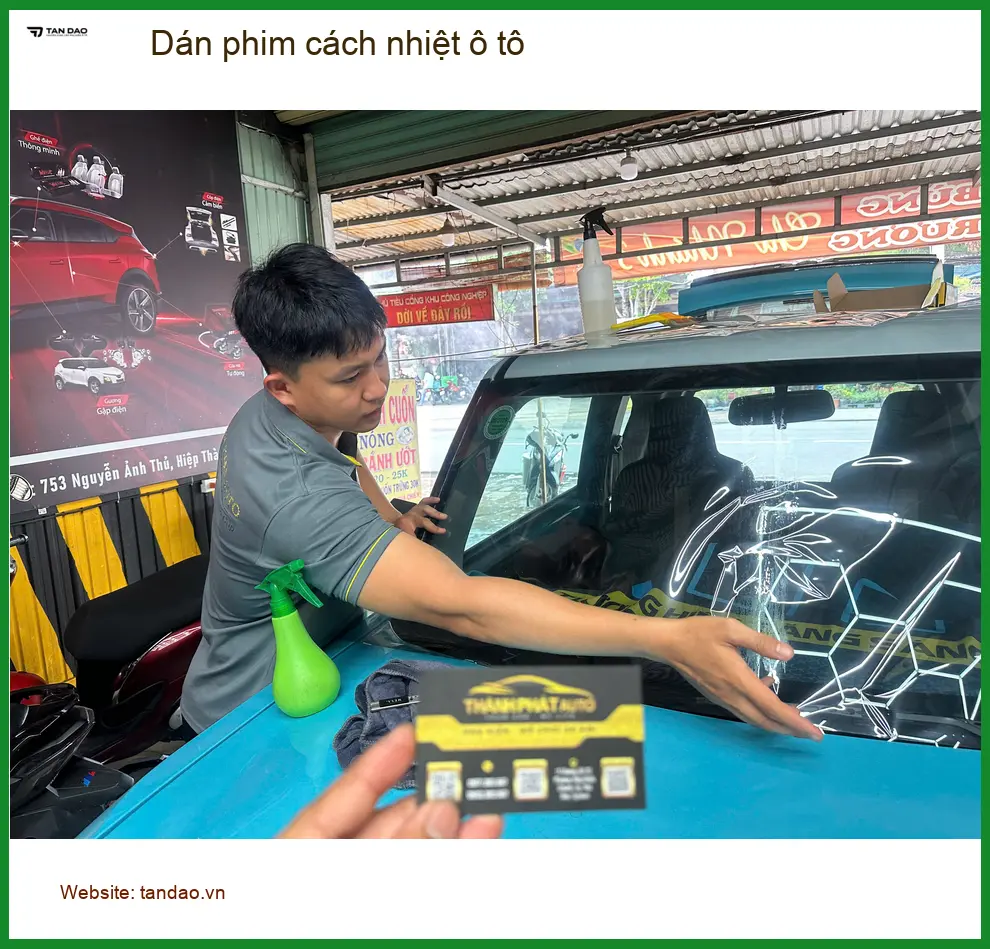 Anh Quang dán phim cách nhiệt Hyundai Creta tại Quận 12 chống nóng hiệu quả