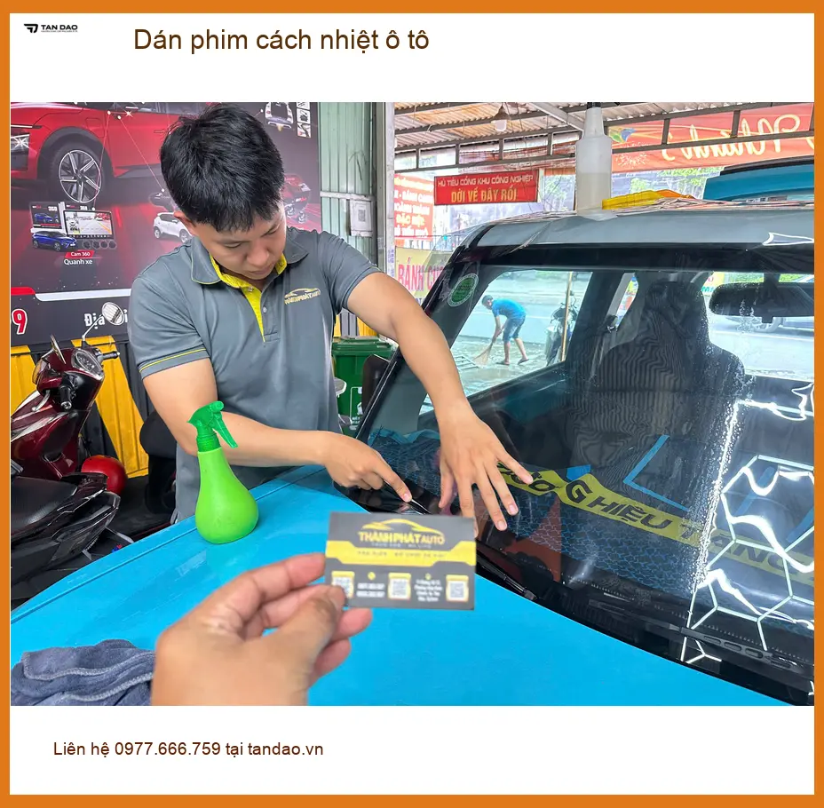 Anh Quang dán phim cách nhiệt Hyundai Creta tại Quận 12 chống nóng hiệu quả ảnh thực tế 3