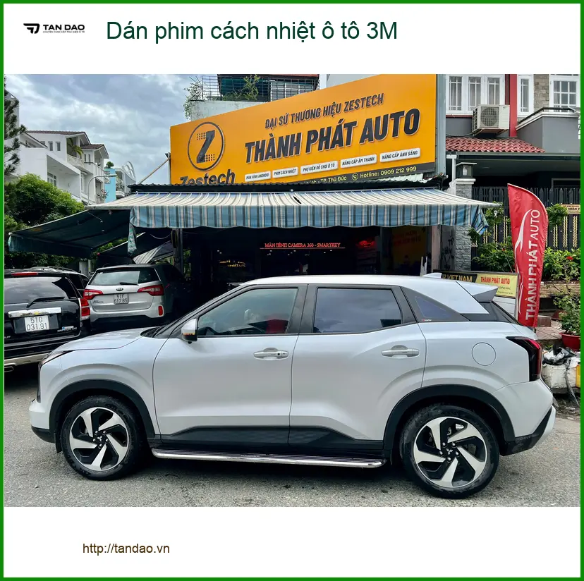 Chị Thùy dán phim cách nhiệt 3M cho Mazda CX-5 Quận 3 bảo vệ nội thất