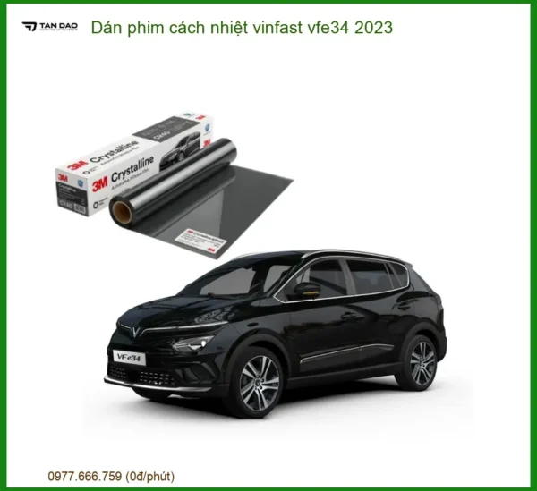 Dán Phim Cách Nhiệt Vinfast VF e34 2023 - Trung Tâm Gắn Uy Tín TPHCM