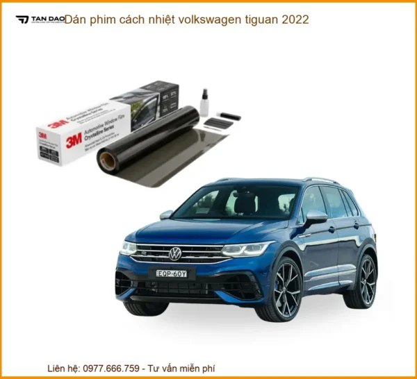 Dán Phim Cách Nhiệt Volkswagen Tiguan 2022 - Trung Tâm Lắp Đặt Uy Tín TPHCM