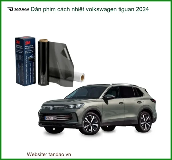 Dán Phim Cách Nhiệt Volkswagen Tiguan 2024 - Trung Tâm Gắn Chính Hãng TPHCM