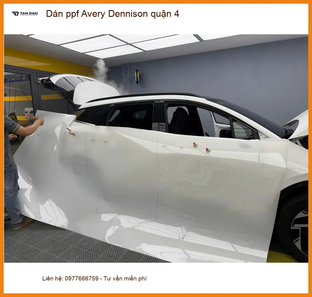 Nơi Thi Công PPF Ô Tô ppf Avery Dennison tại Quận 4 - Giá Tốt TPHCM