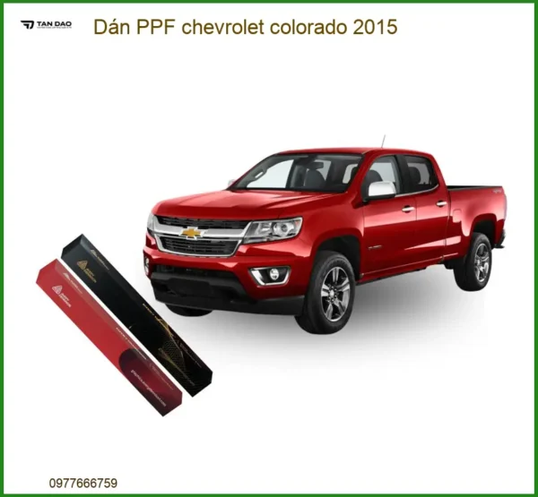 Dán PPF Chevrolet Colorado 2015 - Trung Tâm Thi Công Uy Tín TPHCM