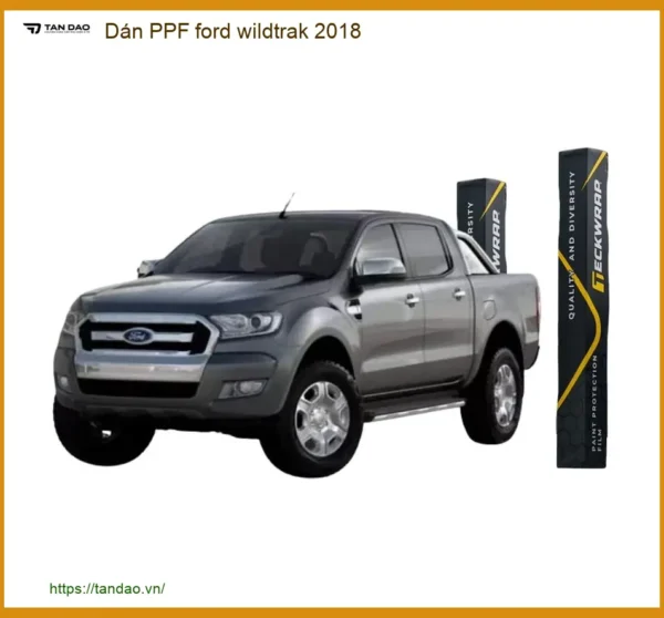 Phim PPF Bảo Vệ Sơn Ford Wildtrak 2018 - Trung Tâm Thi Công Uy Tín TPHCM