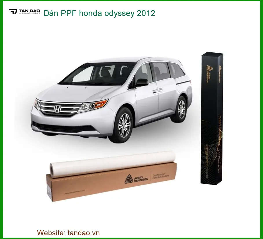 Dán PPF Bảo Vệ Sơn Honda Odyssey 2012 - Địa Chỉ Lắp Đặt Chính Hãng TPHCM
