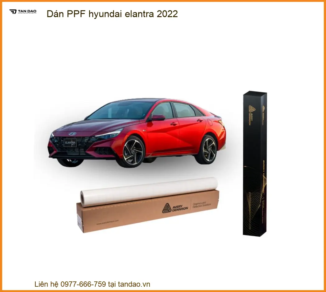 Dán Phim PPF Bảo Vệ Sơn Hyundai Elantra 2022 - Trung Tâm Thi Công Uy Tín TPHCM