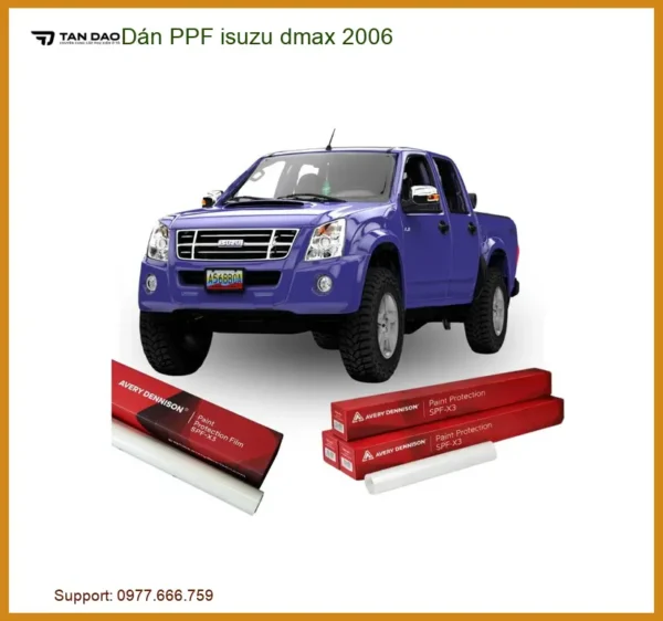 Dán Phim Bảo Vệ Sơn PPF Isuzu Dmax 2006 - Địa Chỉ Lắp Đặt Chính Hãng Giá Tốt TPHCM