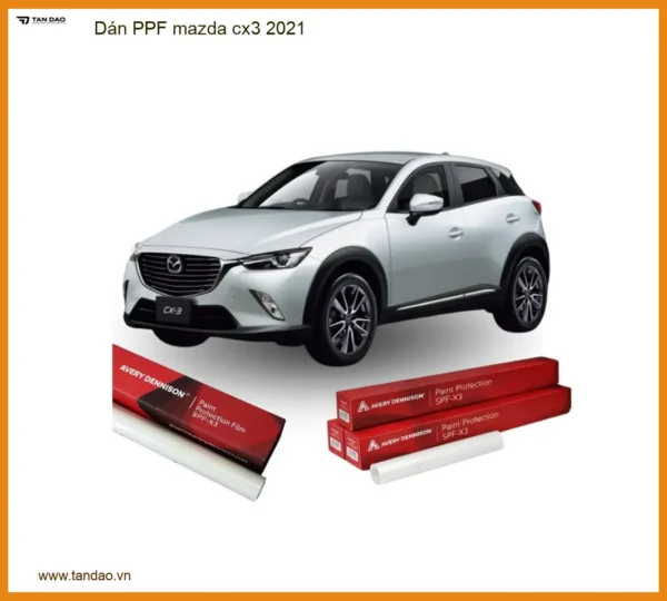 Phim Dán PPF Bảo Vệ Sơn Xe Mazda CX3 2021 - Địa Chỉ Lắp Đặt Uy Tín TPHCM