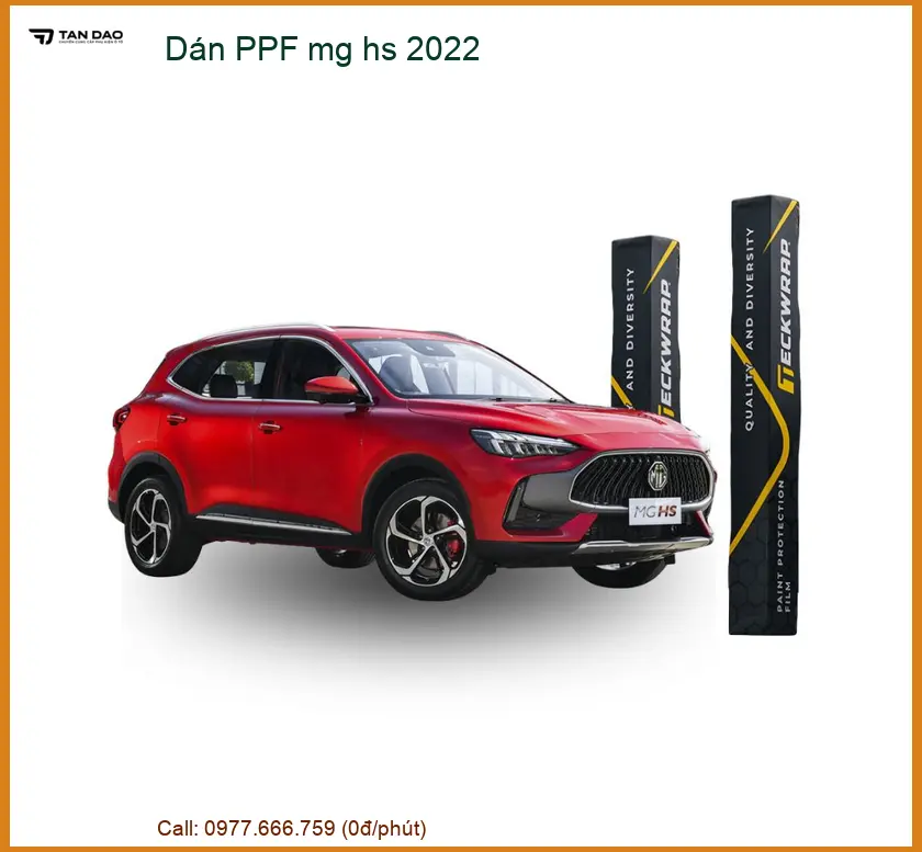 Dán PPF MG HS 2022 - Trung Tâm Chuyên Dán Phim PPF Xe Hơi Cao Cấp TPHCM