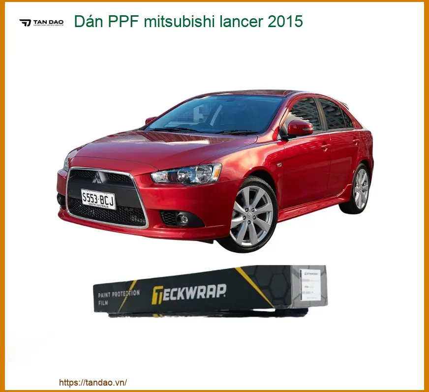 Dán PPF Bảo Vệ Sơn Mitsubishi Lancer 2015 - Địa Chỉ Lắp Đặt Chính Hãng TPHCM
