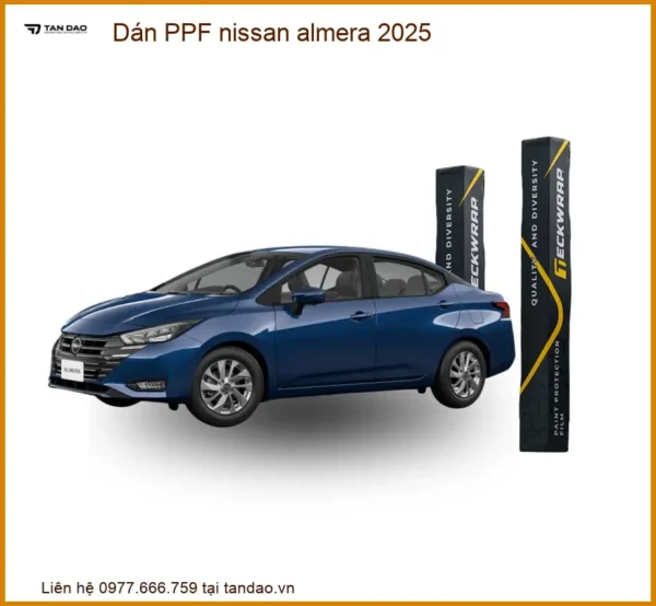 Dán PPF Nissan Almera 2025 - Trung Tâm Lắp Đặt Phim PPF Chính Hãng Uy Tín TPHCM