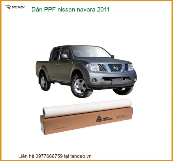 Dán PPF Nissan Navara 2011 - Trung Tâm Thi Công PPF Chính Hãng TPHCM