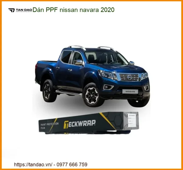 Dán PPF Nissan Navara 2020 - Địa Chỉ Chuyên Lắp Đặt PPF Cao Cấp TPHCM