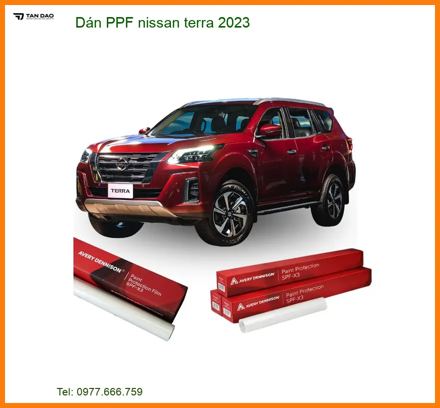 Dán PPF Nissan Terra 2023 - Địa Chỉ Thi Công Uy Tín TPHCM