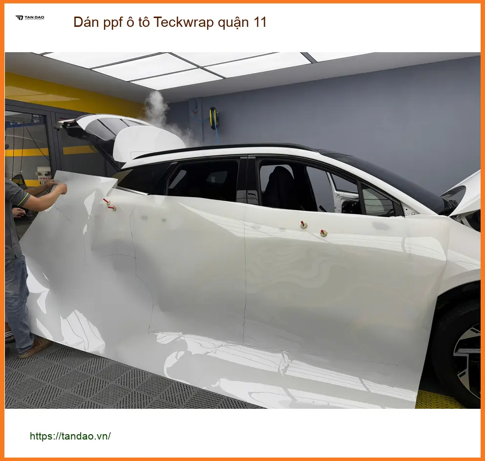 Trung Tâm Dán PPF Ô Tô ppf ô tô Teckwrap quận 11 - Lắp Đặt Uy Tín TPHCM