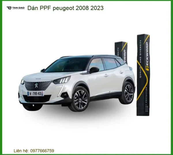Dán PPF Peugeot 2008 2023 - Địa Chỉ Lắp Đặt Phim PPF Xe Hơi Uy Tín TPHCM