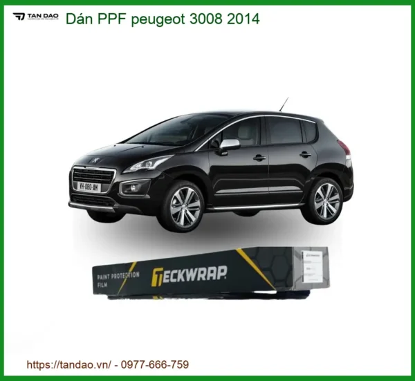 Dán PPF Peugeot 3008 2014 - Trung Tâm Lắp Đặt Uy Tín Giá Tốt TPHCM