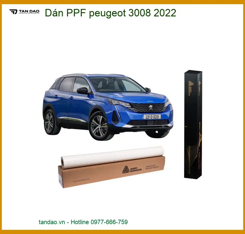 Dán PPF Peugeot 3008 2022 - Địa Chỉ Lắp Đặt Chính Hãng TPHCM