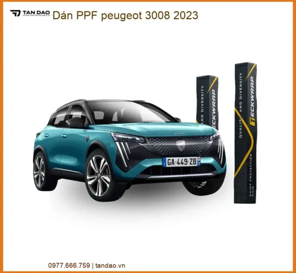 Dán PPF Peugeot 3008 2023 - Trung Tâm Chuyên Gắn Cao Cấp Tại TPHCM