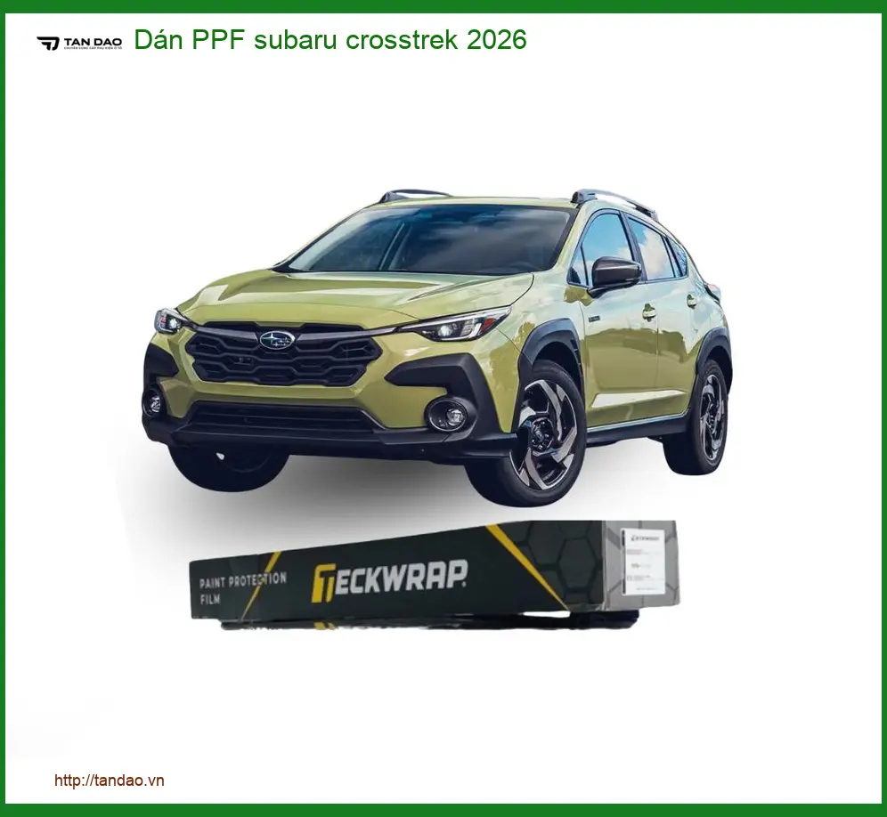 Dán PPF Subaru Crosstrek 2026 - Địa Chỉ Gắn Chính Hãng Giá Tốt TPHCM