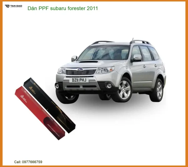 Dán PPF Subaru Forester 2011 - Trung Tâm Thi Công Chính Hãng TPHCM