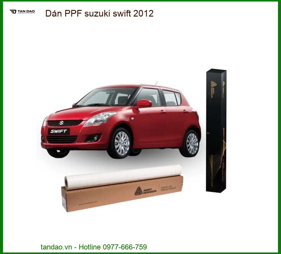 Dán PPF Xe Suzuki Swift 2012 - Trung Tâm Thi Công Cao Cấp Tại TPHCM