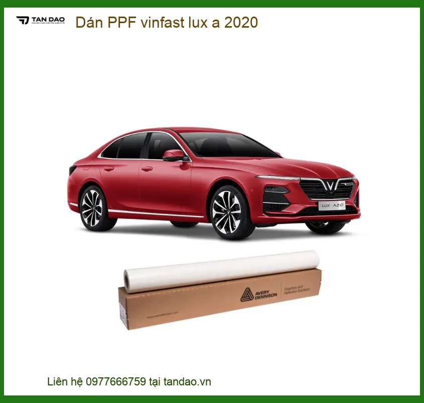 Dán Phim PPF Bảo Vệ Sơn VinFast Lux A 2020 - Địa Chỉ Lắp Đặt Uy Tín TPHCM