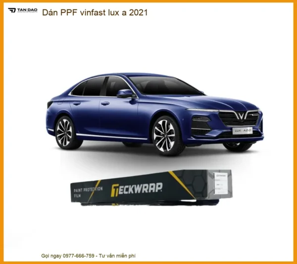 Dán PPF Vinfast Lux A 2021 - Địa Chỉ Thi Công Chính Hãng TPHCM