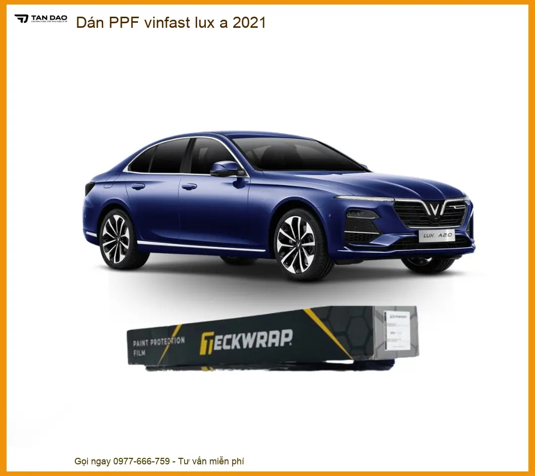 Dán PPF Vinfast Lux A 2021 - Địa Chỉ Thi Công Chính Hãng TPHCM
