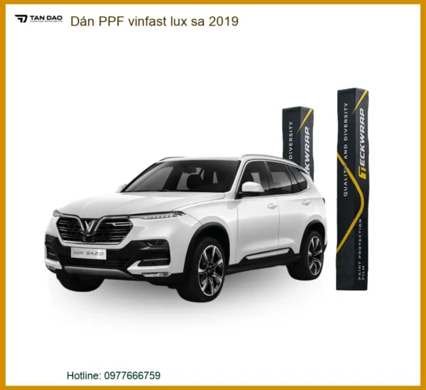 Dán PPF Vinfast Lux SA 2019 - Trung Tâm Chuyên Lắp Đặt PPF Uy Tín TPHCM