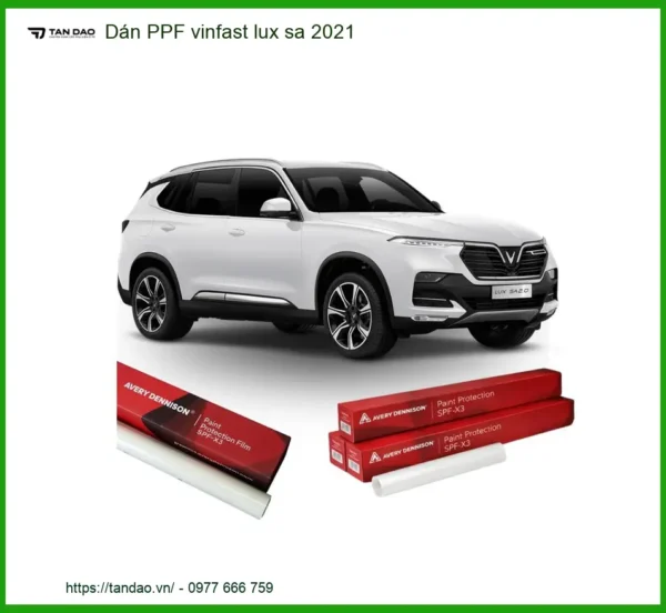 Dán Phim PPF Bảo Vệ Sơn VinFast Lux SA 2021 - Nơi Thi Công Uy Tín TPHCM