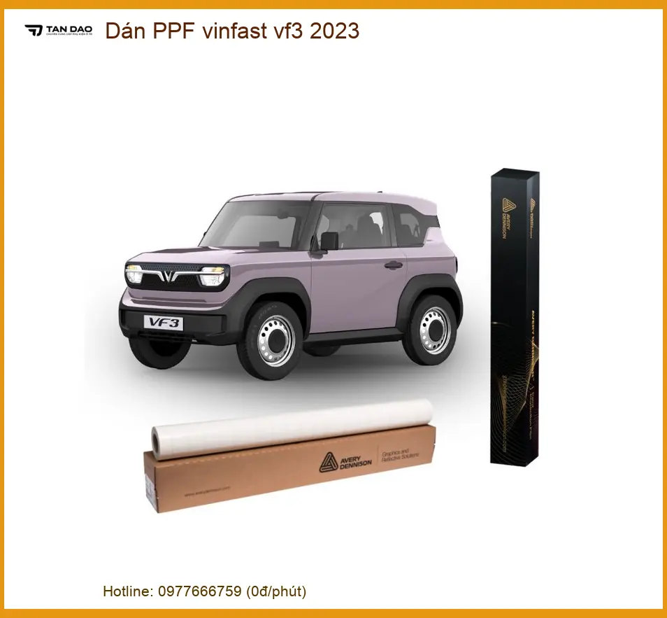 Dán PPF Vinfast VF3 2023 - Trung Tâm Thi Công Chính Hãng TPHCM