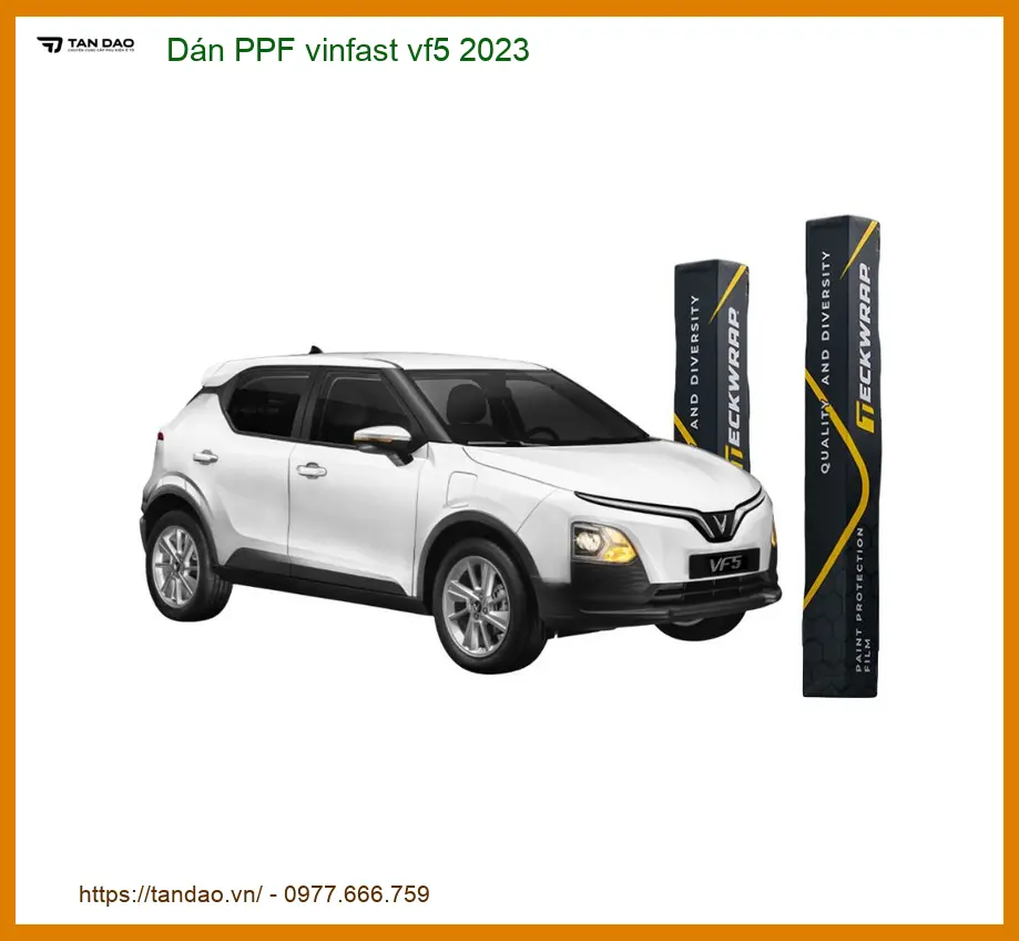 Dán PPF VinFast VF5 2023 - Trung Tâm Lắp Đặt Chính Hãng Giá Tốt TPHCM